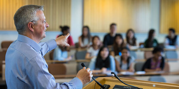 Class in Moot Court in School of Law